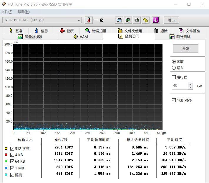 HDtune测试SSD的随机访问时间.png