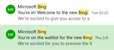 New Bing